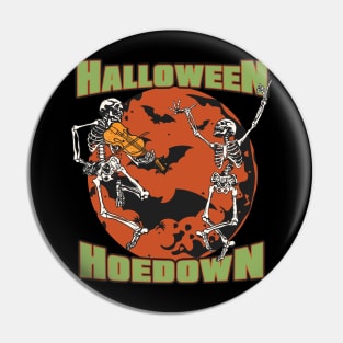 Dancing Skeletons Halloween Hoedown Vintage Skeleton Dance Challenge Pin