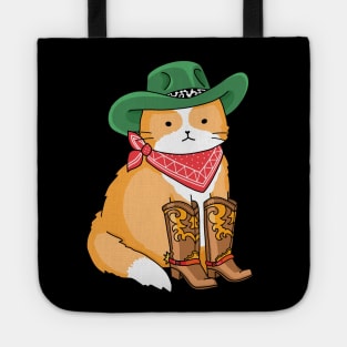 Cowboy Cat Tote