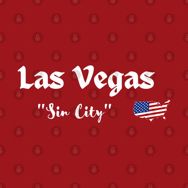 Las Vegas, ''Sin City'', American Flag, Gambling city, holiday city, vacay city by johnnie2749