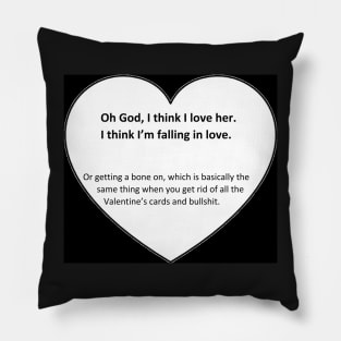 Peep Show Valentine's Pillow