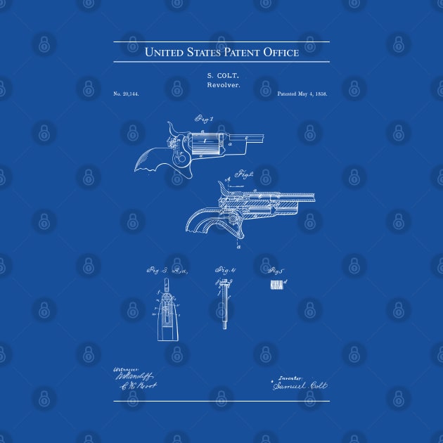 US Patent - Colt Revolver by Taylor'd Designs