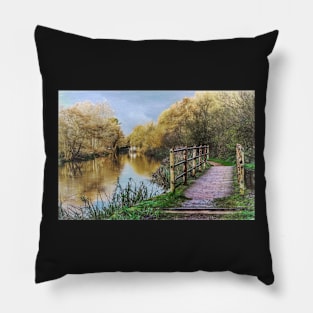 Walking Along The Kennet and Avon Pillow