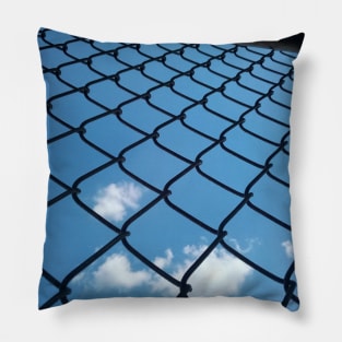 Chain Link Sky Pillow