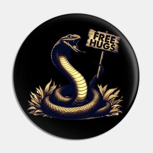 Free Hugss Pin