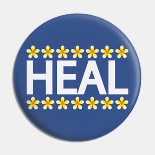 Heal healing artistic design Pin