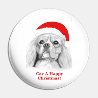 Cav A Happy Christmas Pin