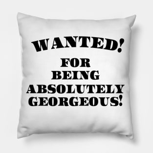 Wanted! Pillow