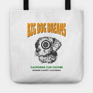 California Dog Dreams Orange County Car Culture Tote