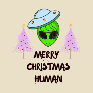 Marry Christmas Human T-Shirt