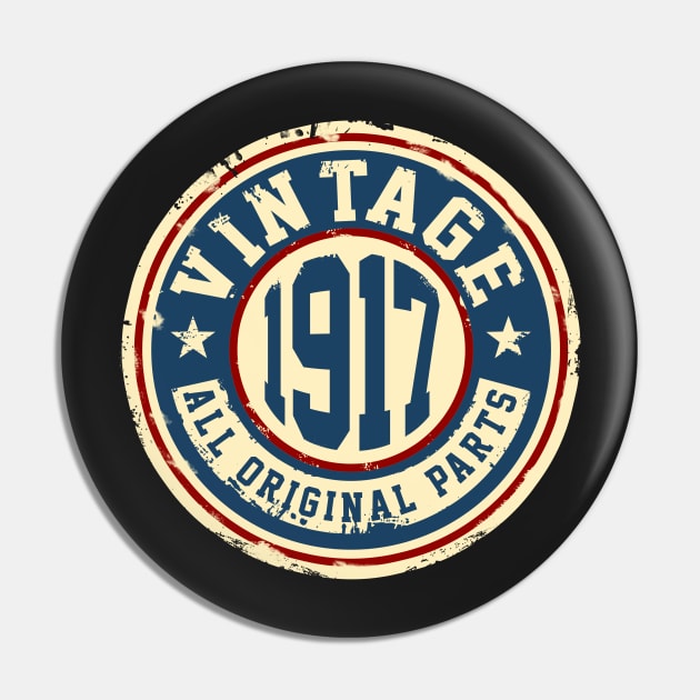 Vintage 1917 all Original Parts Pin by mcgags
