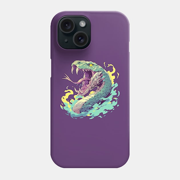 snake Phone Case by StevenBag