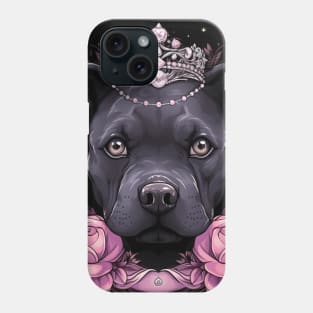 Blue Nose Staffy Princess Phone Case