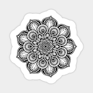 Mandala Flowers Magnet