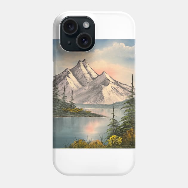 Lake by Mountain Phone Case by J&S mason