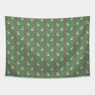 Bucktooth Dinosaur Pattern Tapestry