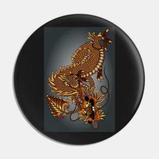 Dragon A 13 (Style:1) Pin