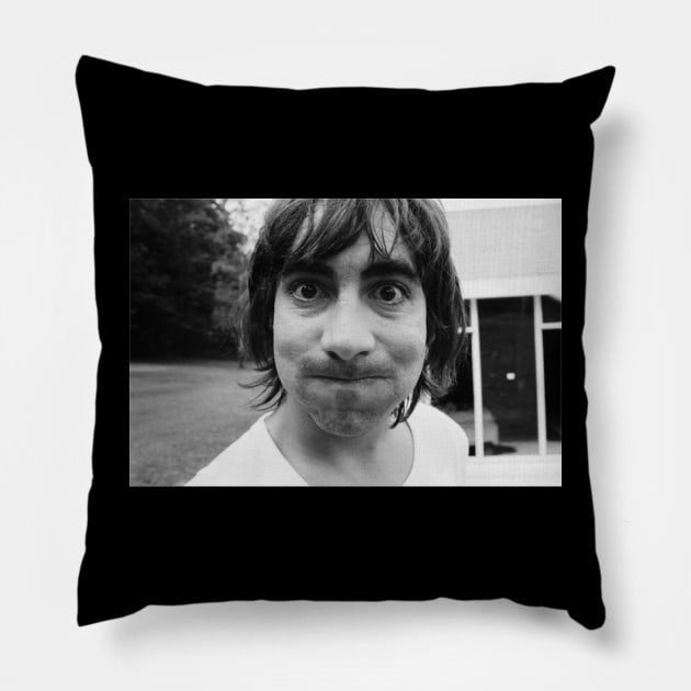 Keith Moon Pillow by ALAN VEL