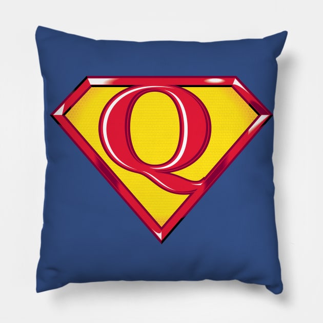 Super Q Pillow by detective651