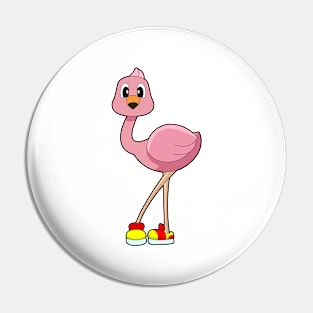 Flamingo Shoes Pin