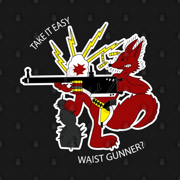 WW2 Waist Gunner School           Dk tees by Illustratorator