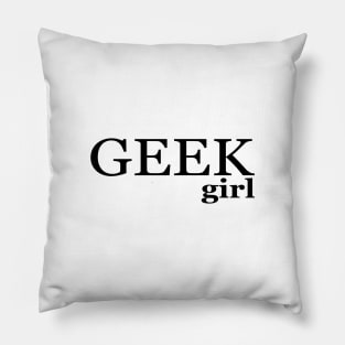 Geek Girl Pillow