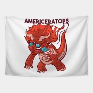 AMERICAN TRICERATOPS Tapestry