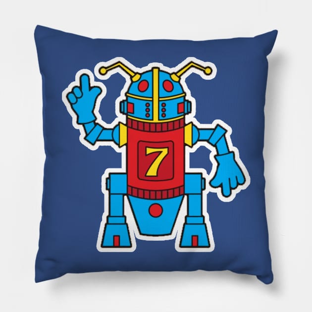 7-Zark-7 from Battle of the Planets Pillow by RetroZest