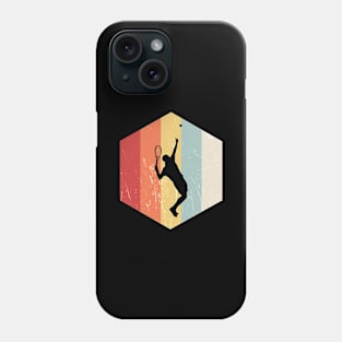 Tennis Retro Distressed Style Phone Case