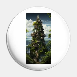 The Forest Tower Pin