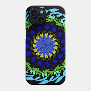 Colorful mandala art design Phone Case