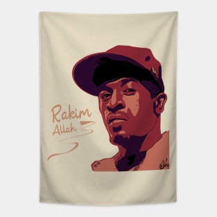 Rakim Allah | Retro Style Tapestry