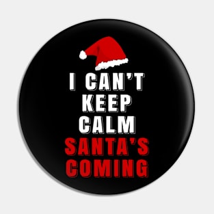 Santa Claus Christmas gift Pin