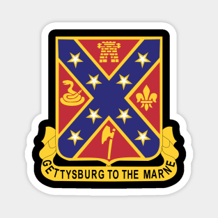 107th Field Artillery Regiment- Battalion - DUI wo Txt X 300 Magnet