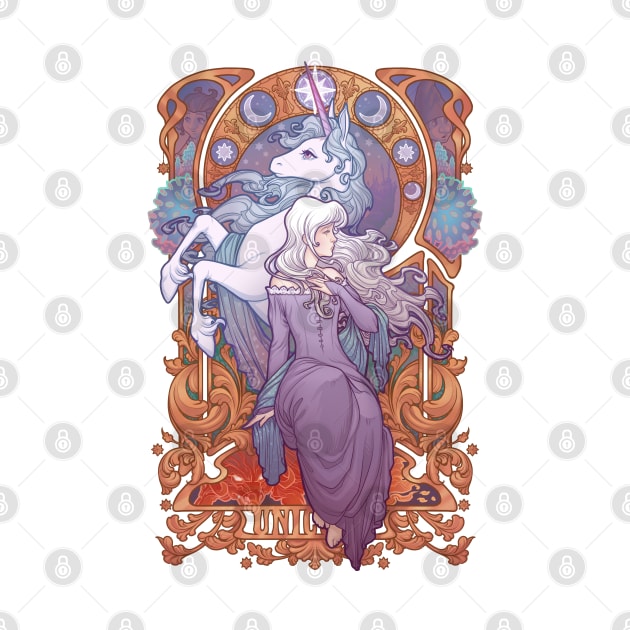 Lady Amalthea - The Last Unicorn by Medusa Dollmaker