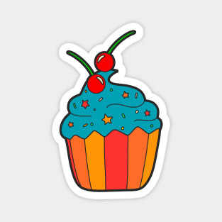 Cupcake Magnet