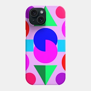 Modern and decorative geometric forms Phone Case