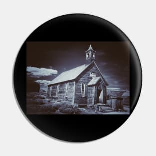 Ghost Town Church Pin