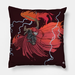 Slave Knight Gael Unofficial Design (Dark Souls) Pillow