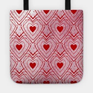 HEARTBEAT Happy Valentines Day. Tote