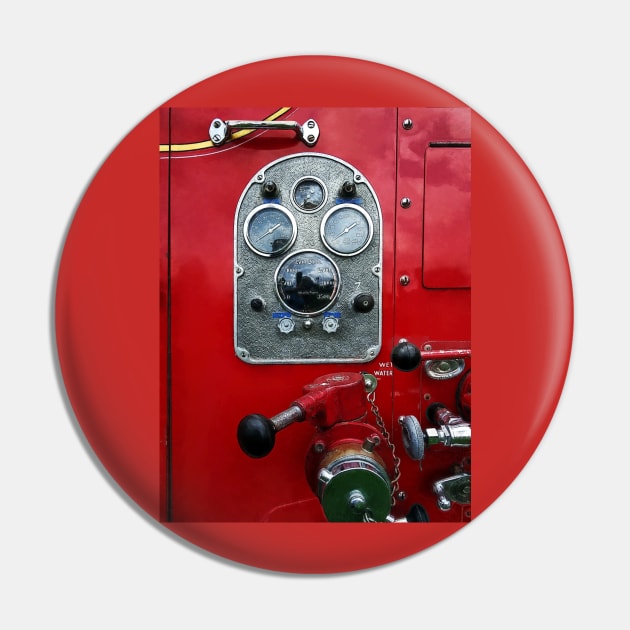 Fire Truck - Gauges on Vintage Fire Truck Pin by SusanSavad