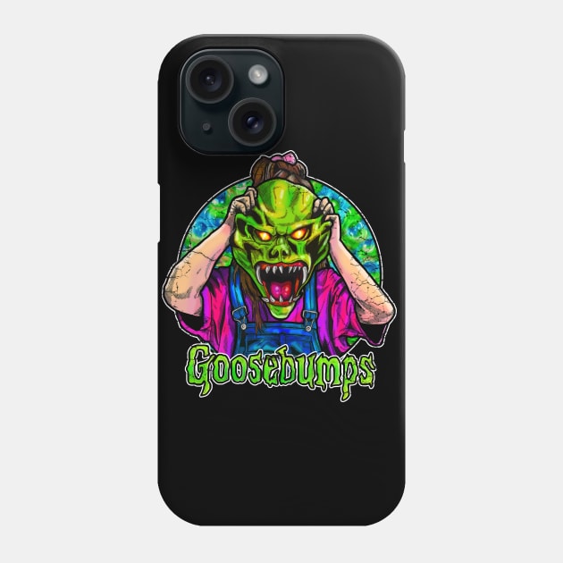 Goosebumps The Haunted Mask. Phone Case by Inking Imp