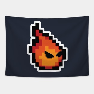 Watch Out for Fireballs! Logo Tapestry