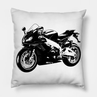 RSV4 RR Bike Sketch Art Pillow