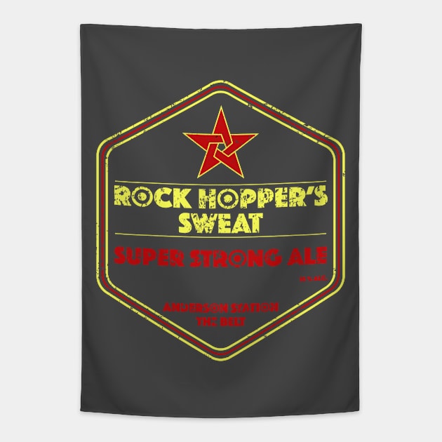 ROCK HOPPER'S SWEAT Tapestry by KARMADESIGNER T-SHIRT SHOP