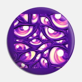 EyeBall Print - Purple Pin