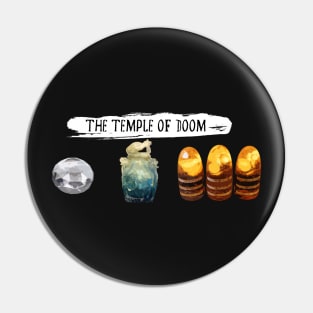 Temple of Doom Artifacts Pin