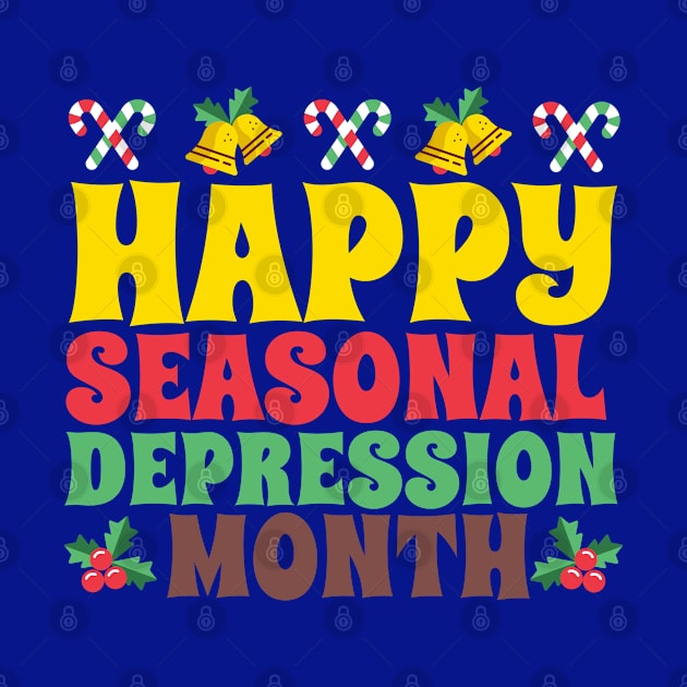 Happy Seasonal Depression Month Stressful Christmas by screamingfool