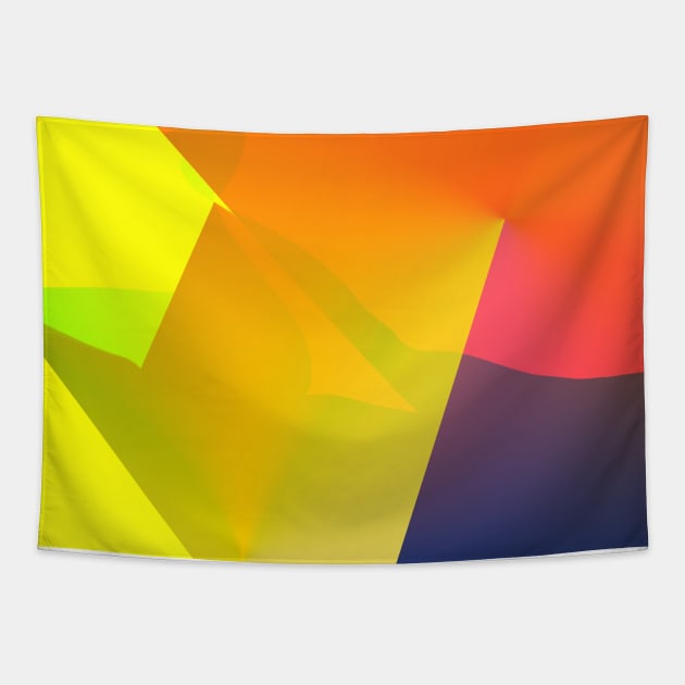 multicolored gradient Tapestry by Artistic_st