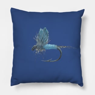 Blue Dun Dry Fly Pillow