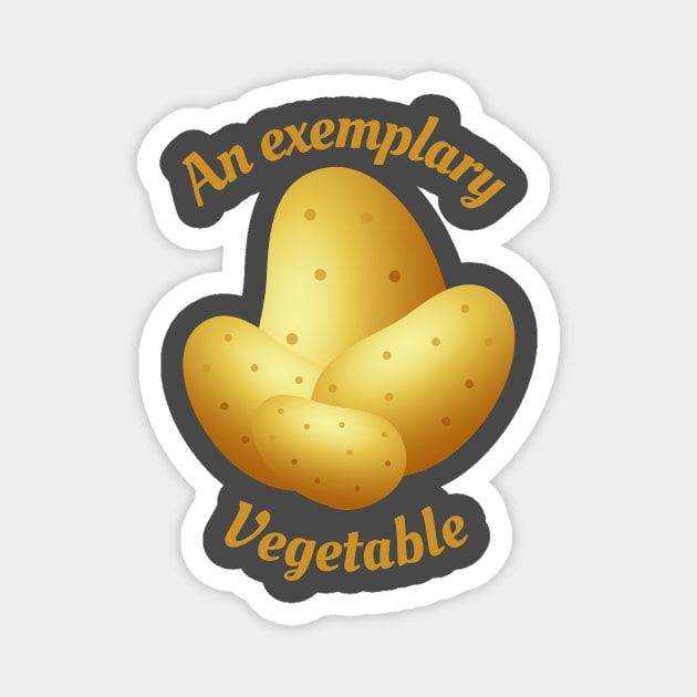 An Exemplary Vegetable Magnet by Far Print